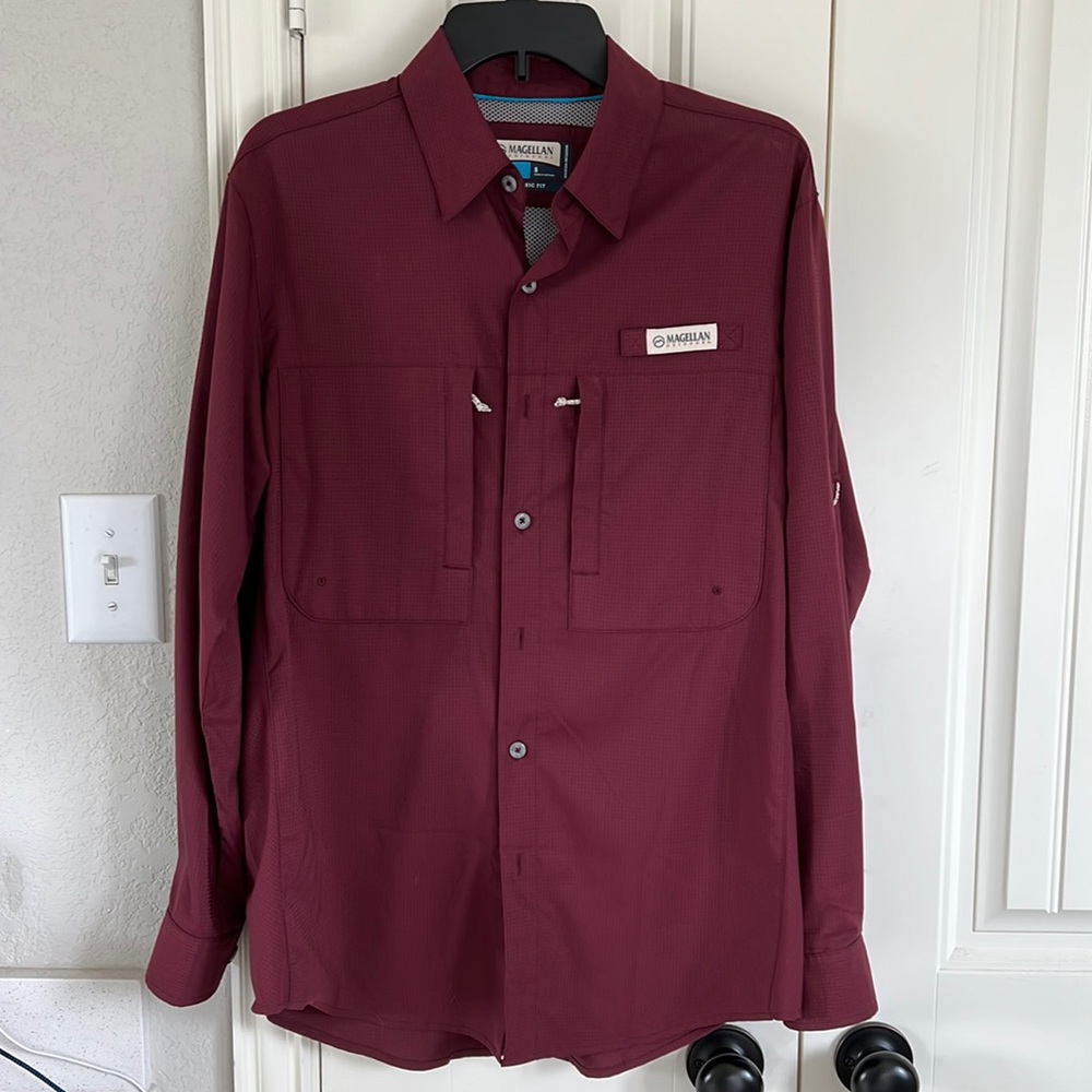 Men’s Small Magellan fishing shirt